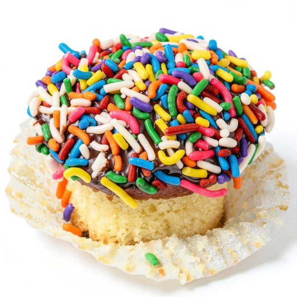 Sterns Bakery Mini Sprinkle Cupcakes Kosher Nut Free-4