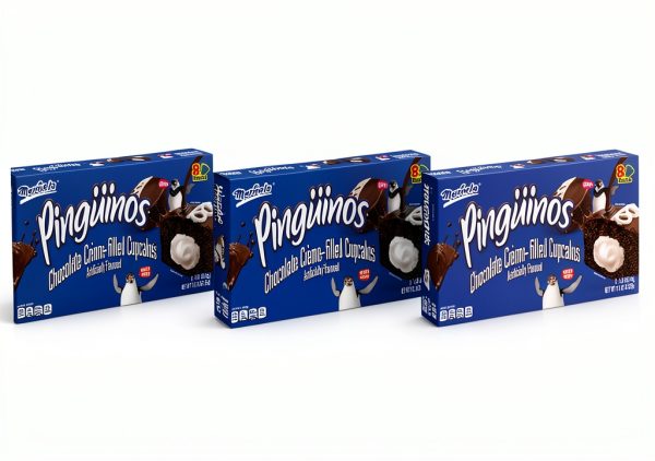 Pingüinos Chocolate Cupcakes Bimbo Bakeries Snack Pack-0