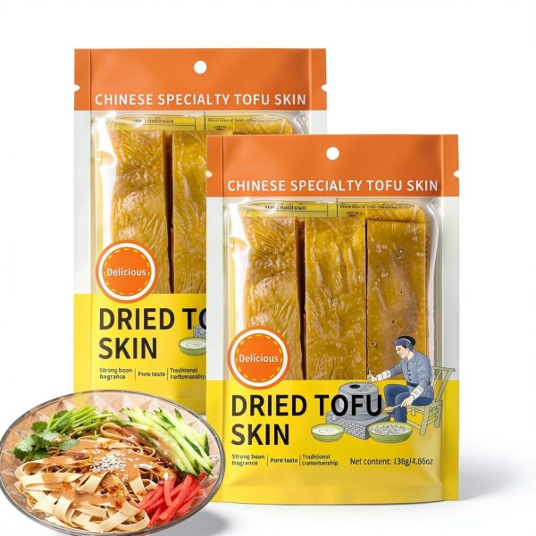 Soybean Skin Tofu Snacks by Generic Bright Yellow-0
