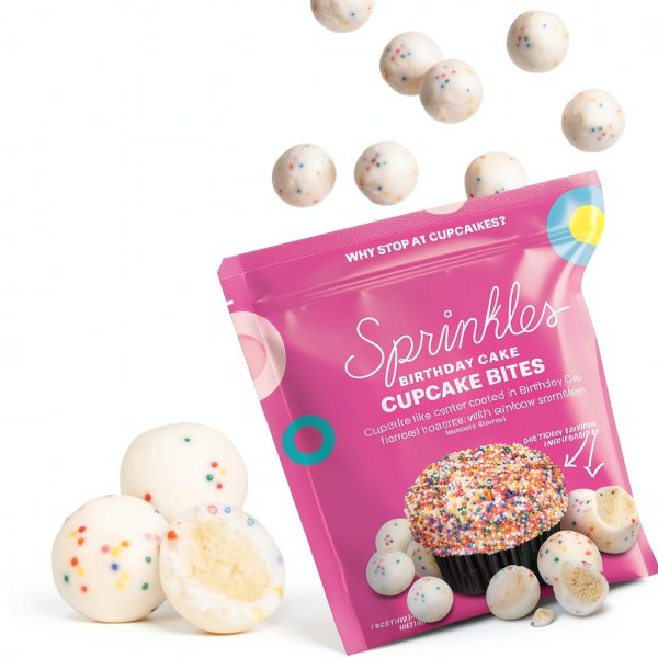 Sprinkles Birthday Cake Bites Frosting Coated Snack-2