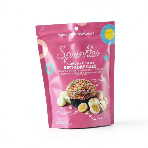 Sprinkles Birthday Cake Bites Frosting Coated Snack-5