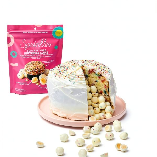 Sprinkles Birthday Cake Bites Frosting Coated Snack-6